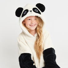 Load image into Gallery viewer, Snuggz Lite - Panda Pocket Pal Hooded Blanket for Kids
