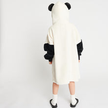 Load image into Gallery viewer, Snuggz Lite - Panda Pocket Pal Hooded Blanket for Kids
