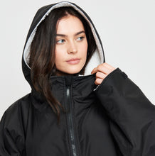 Load image into Gallery viewer, Snuggz Black Adult Changing Robe Parka
