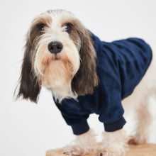 Load image into Gallery viewer, Snuggz Original - Navy Hooded Blanket for Kids
