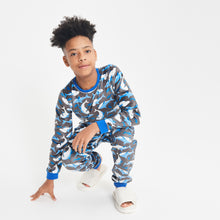 Load image into Gallery viewer, Snuggz PJs - Shark Baby Fleece

