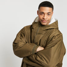 Load image into Gallery viewer, Snuggz Black Adult Changing Robe Parka
