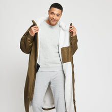 Load image into Gallery viewer, Snuggz Black Adult Changing Robe Parka

