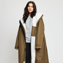 Load image into Gallery viewer, Snuggz Black Adult Changing Robe Parka
