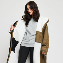 Load image into Gallery viewer, Snuggz Black Adult Changing Robe Parka
